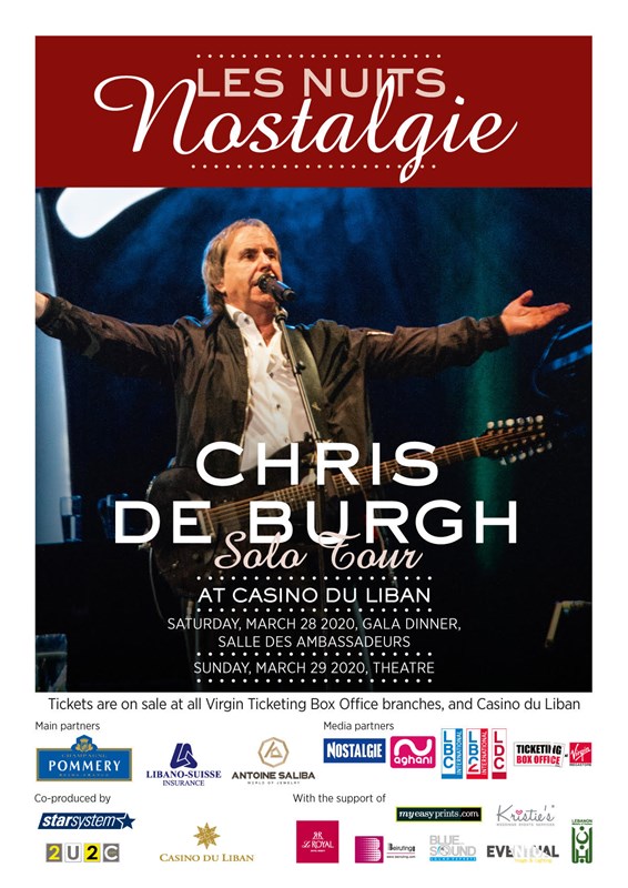 Chris De Burgh at Casino Du Liban